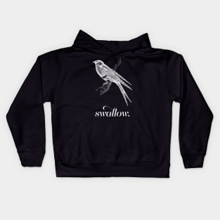 Swallow Bird Kids Hoodie